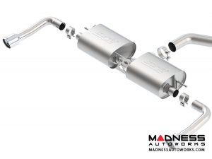 Audi A3 Quattro 2.0L Performance Exhaust by Borla - Cat-Back Exhaust - S-Type (2014-2016)